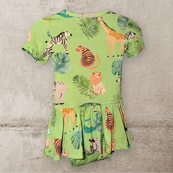 Posh Peanut Bamboo Twirl Skirt Bodysuit | size 3-6 months - Picture 5 of 7